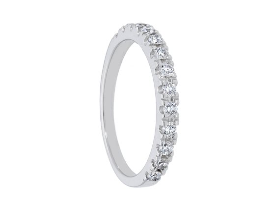 Anneau Babila Milano Femme For Ever in Or blanc Diamante 0.35 Ct 248313 15 - 248313 15